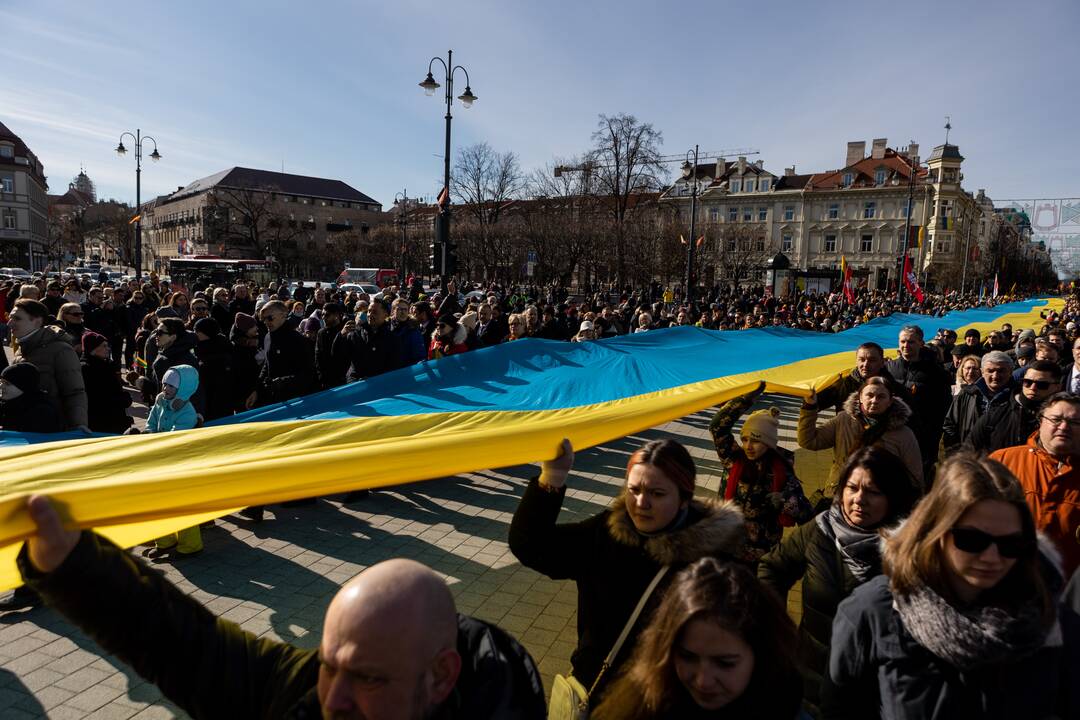 Eitynės „Nepriklausomybės atkūrimo kelias“ Vilniuje