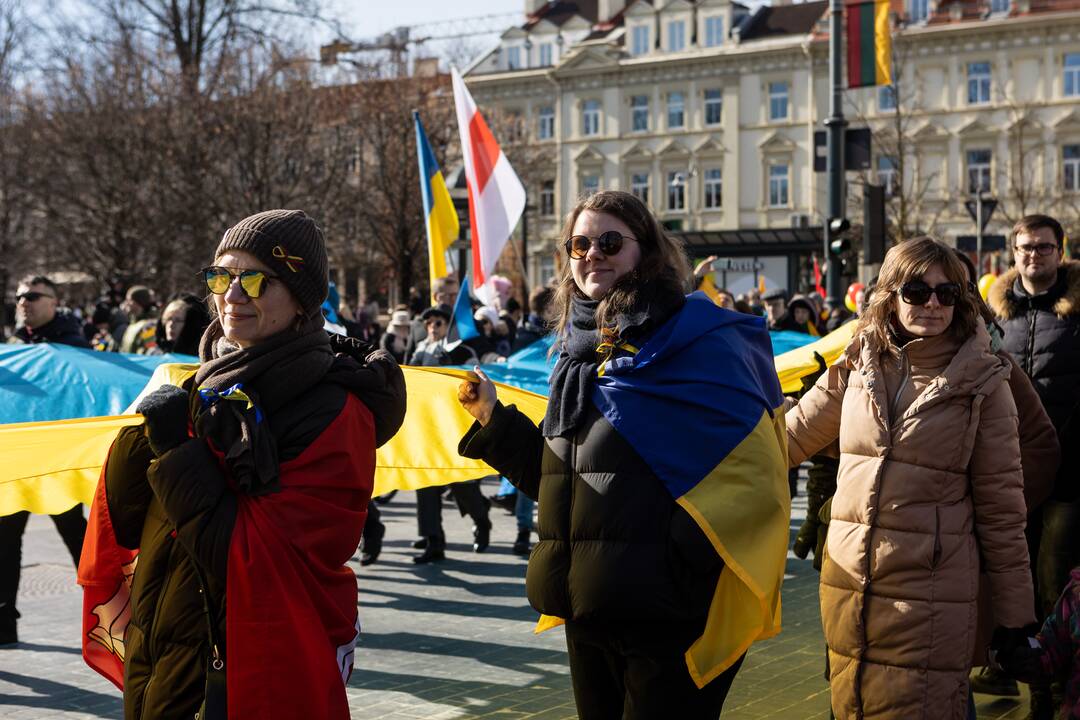 Eitynės „Nepriklausomybės atkūrimo kelias“ Vilniuje