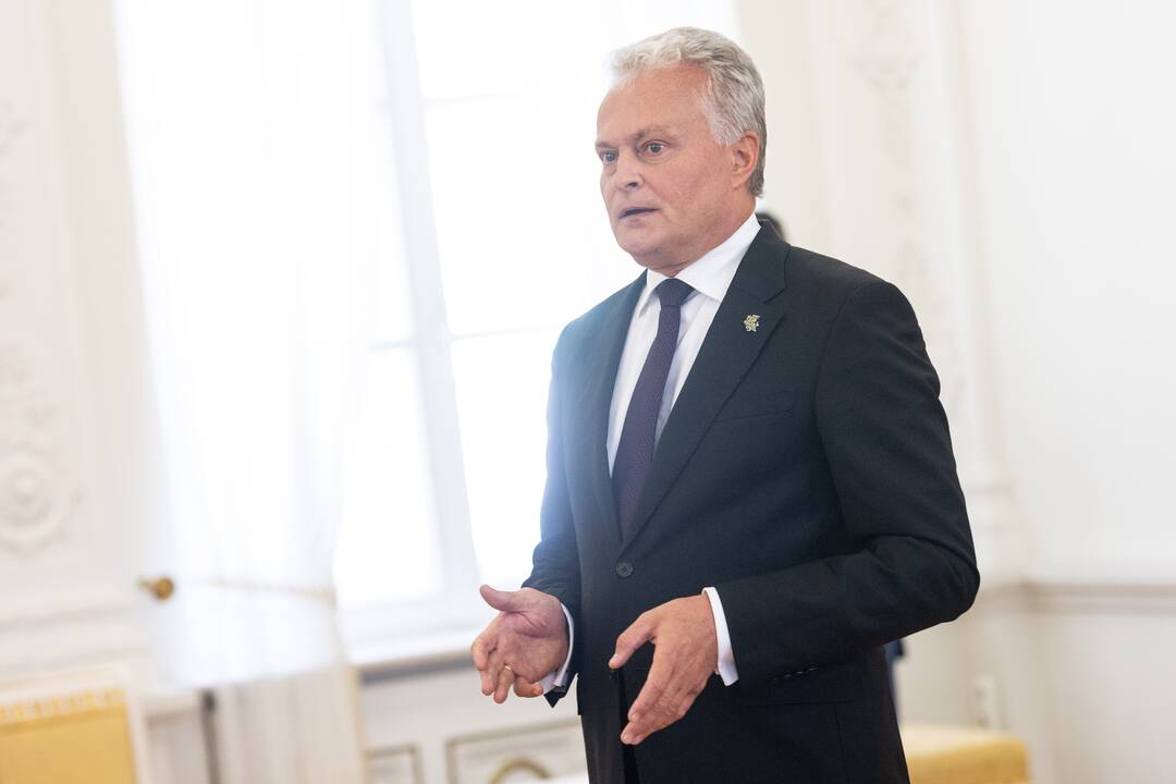 Lietuvos jaunių merginų krepšinio rinktinė susitiko su prezidentu