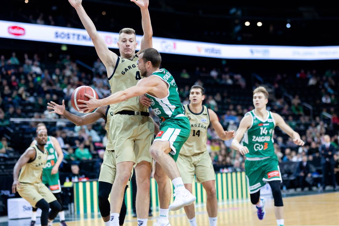 LKL rungtynės: „Žalgiris“ – „Gargždai“ (86:74)