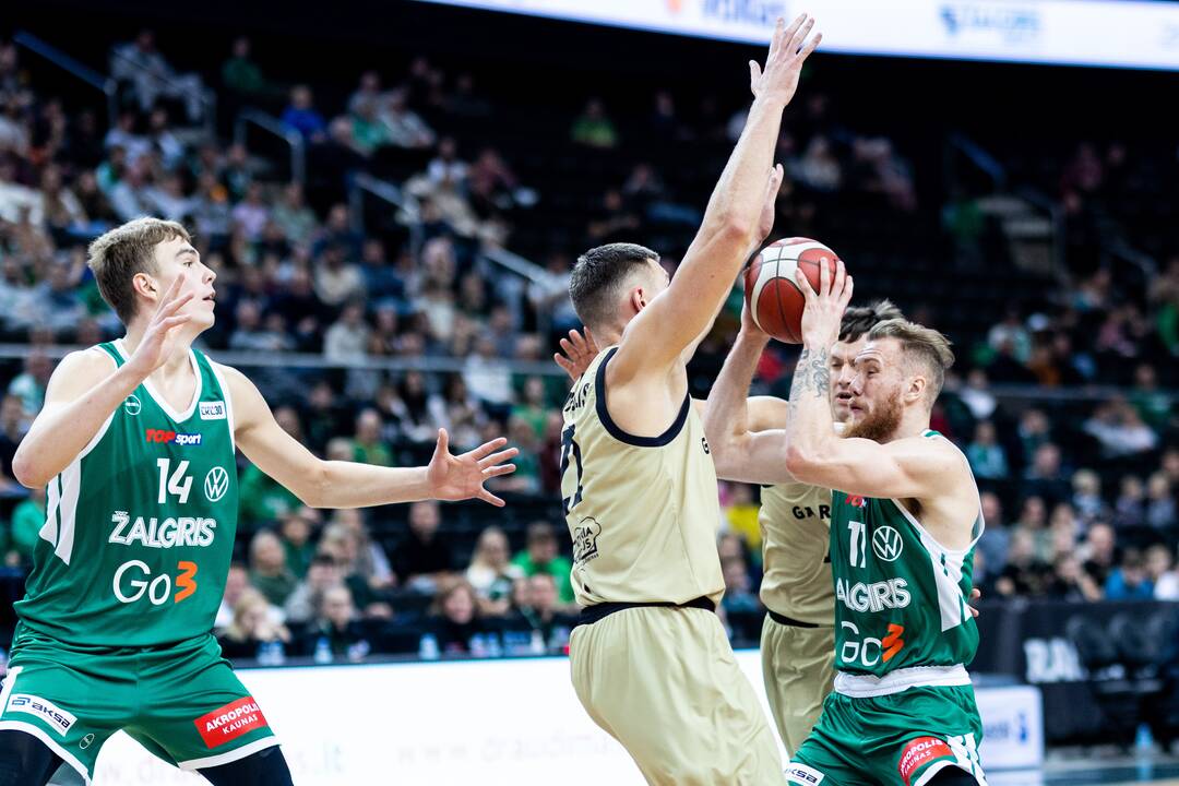 LKL rungtynės: „Žalgiris“ – „Gargždai“ (86:74)