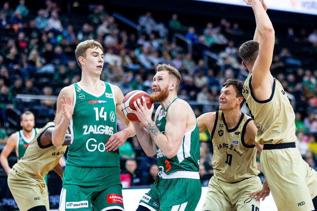 LKL rungtynės: „Žalgiris“ – „Gargždai“ (86:74)