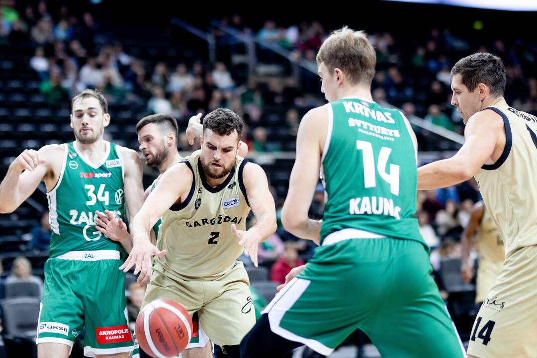 LKL rungtynės: „Žalgiris“ – „Gargždai“ (86:74)