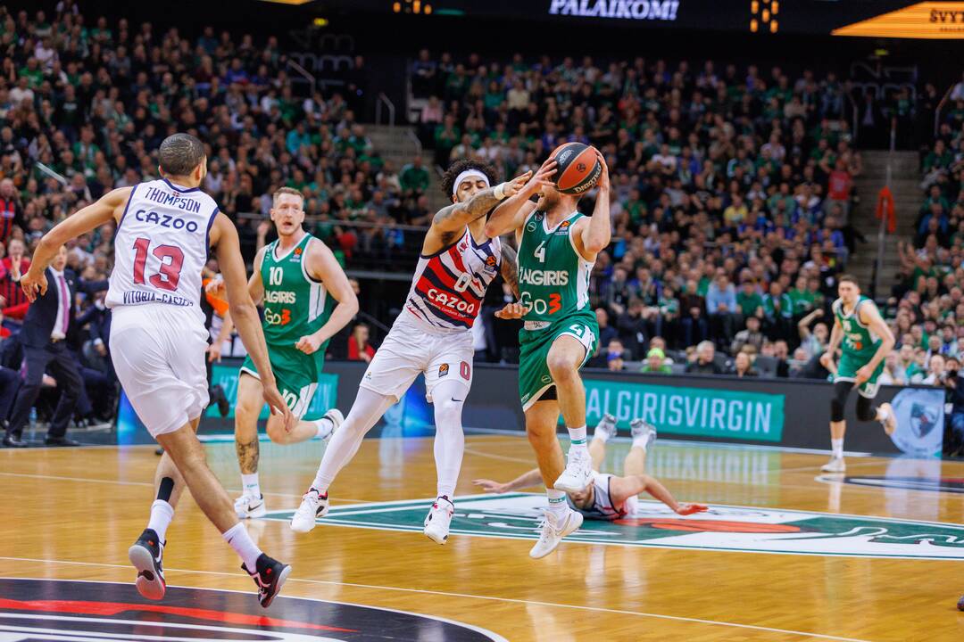 Eurolyga: Kauno „Žalgiris“ – Vitorijos „Baskonia“ (79:75)