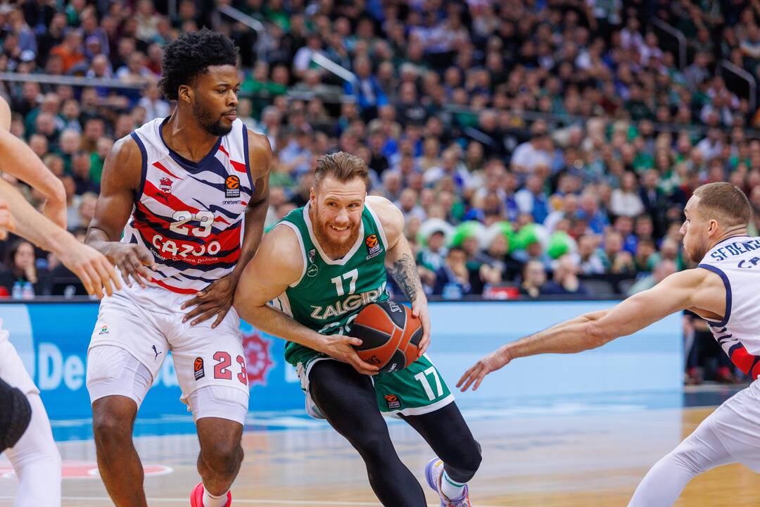 Eurolyga: Kauno „Žalgiris“ – Vitorijos „Baskonia“ (79:75)