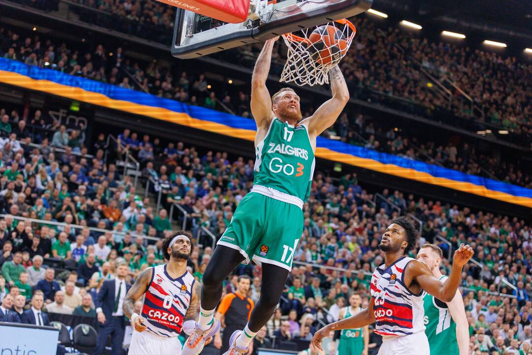 Eurolyga: Kauno „Žalgiris“ – Vitorijos „Baskonia“ (79:75)