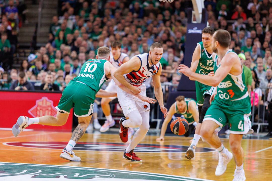 Eurolyga: Kauno „Žalgiris“ – Vitorijos „Baskonia“ (79:75)