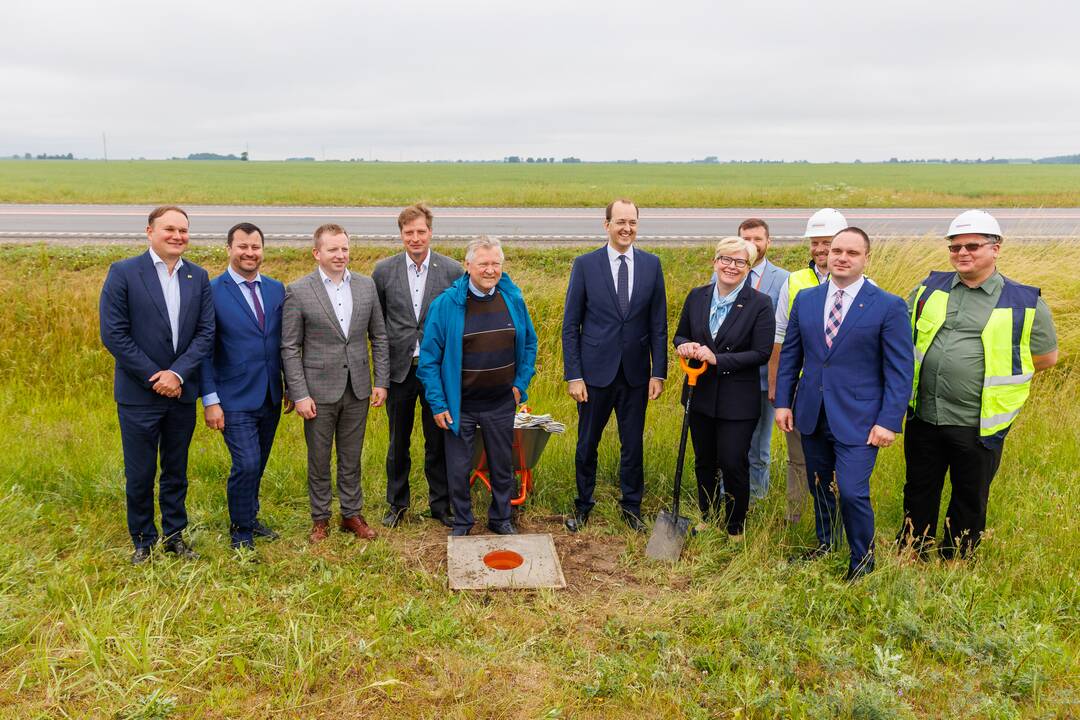 Pradedamas tiesti vienas ilgiausių automagistralės „Via Baltica“ ruožų