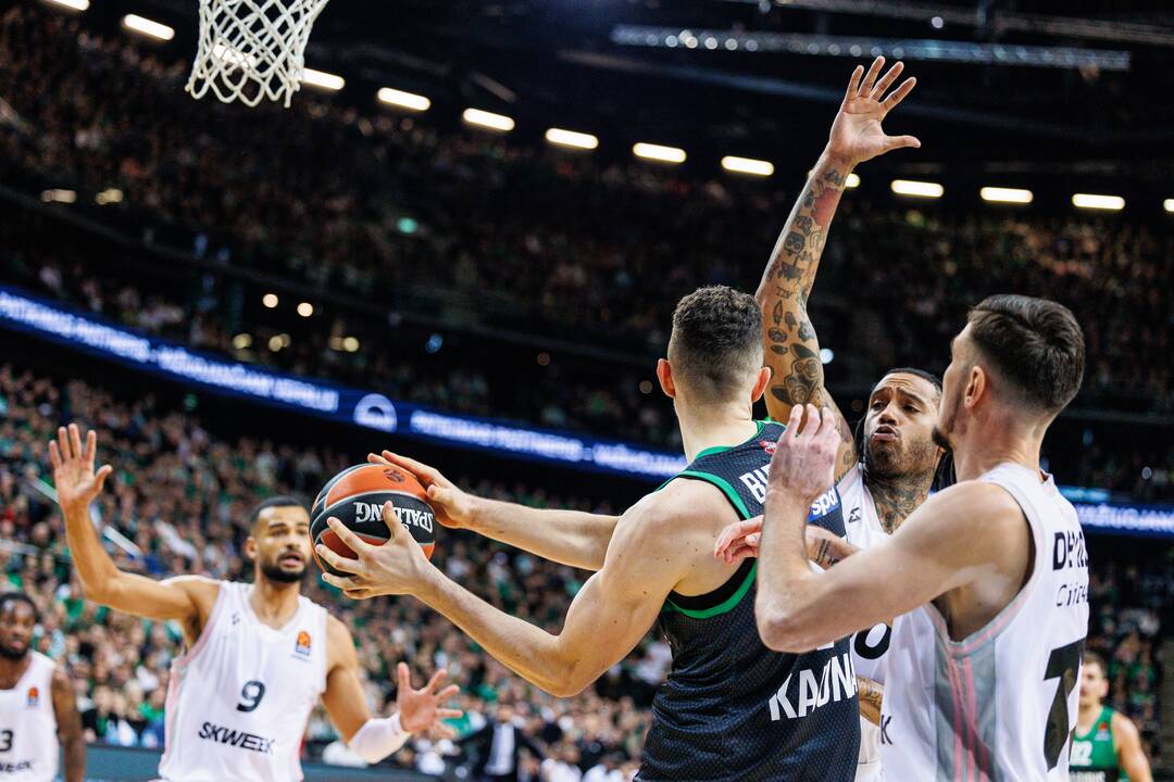 Eurolyga: „Žalgiris“–ASVEL (88:91)