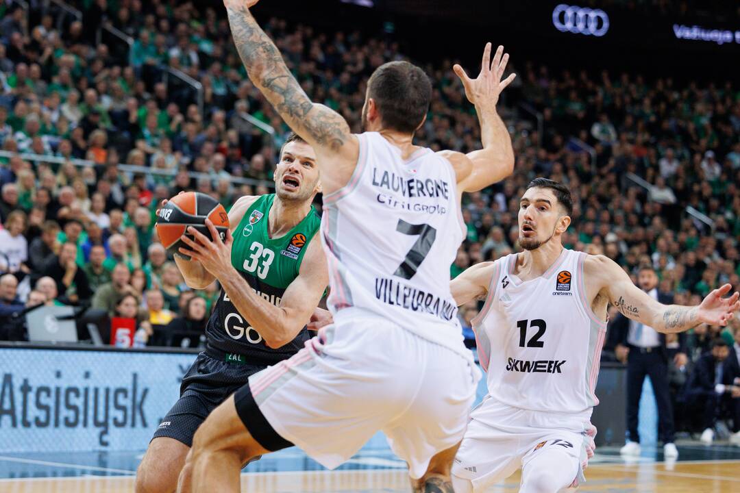 Eurolyga: „Žalgiris“–ASVEL (88:91)