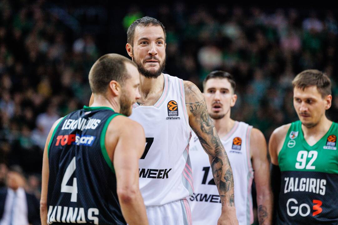 Eurolyga: „Žalgiris“–ASVEL (88:91)