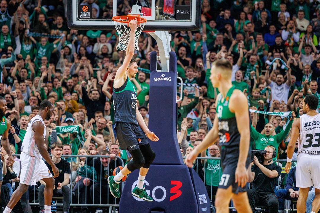 Eurolyga: „Žalgiris“–ASVEL (88:91)