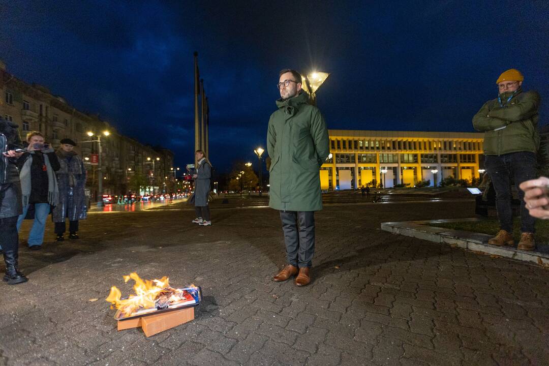 T. V. Raskevičiaus pilietinio nepaklusnumo akcija