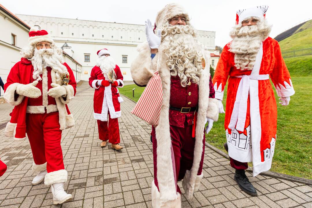 Kalėdų Senelių sąskrydis Vilniuje