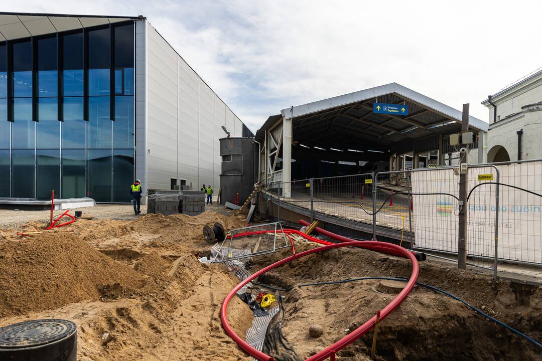 Vilniaus oro uoste uždarytas pandusas