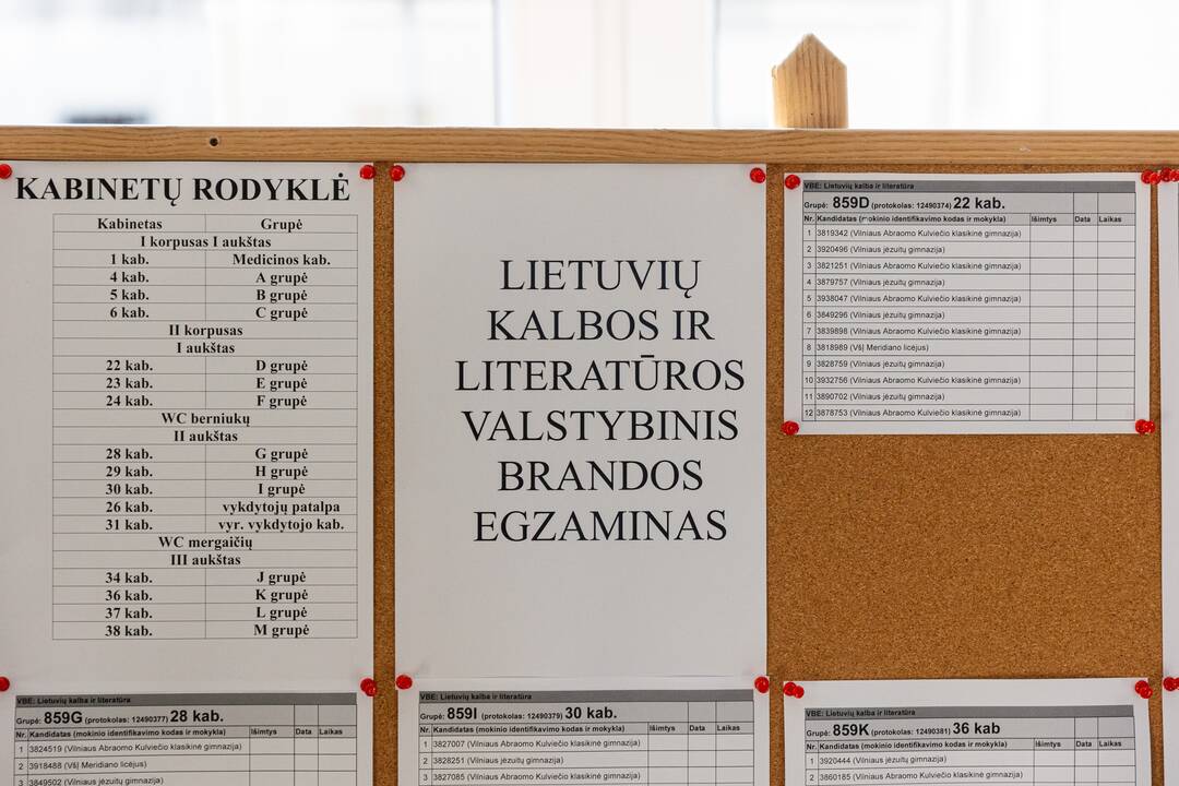 Popovienė: kitąmet mokiniai turės daugiau laiko pasiruošti brandos egzamino kalbėjimui