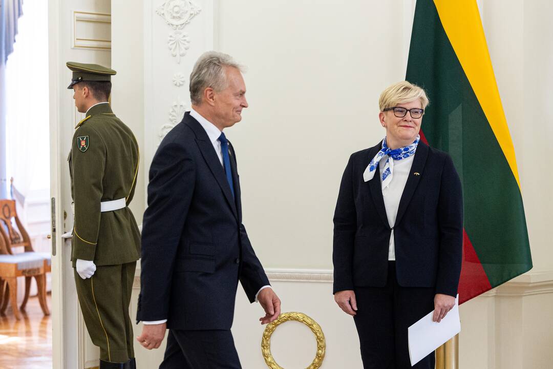 Vyriausybės įgaliojimų grąžinimo ceremonija