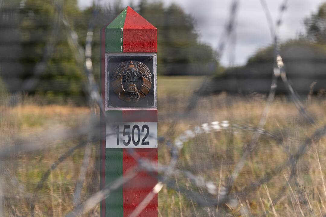 Pasienyje su Baltarusija apgręžta vienuolika neteisėtų migrantų