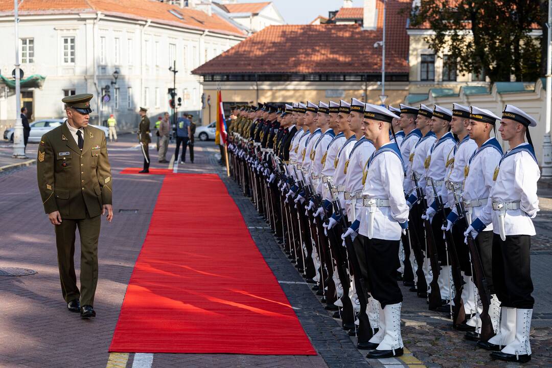 Nyderlandų gynybos ministro vizitas Lietuvoje