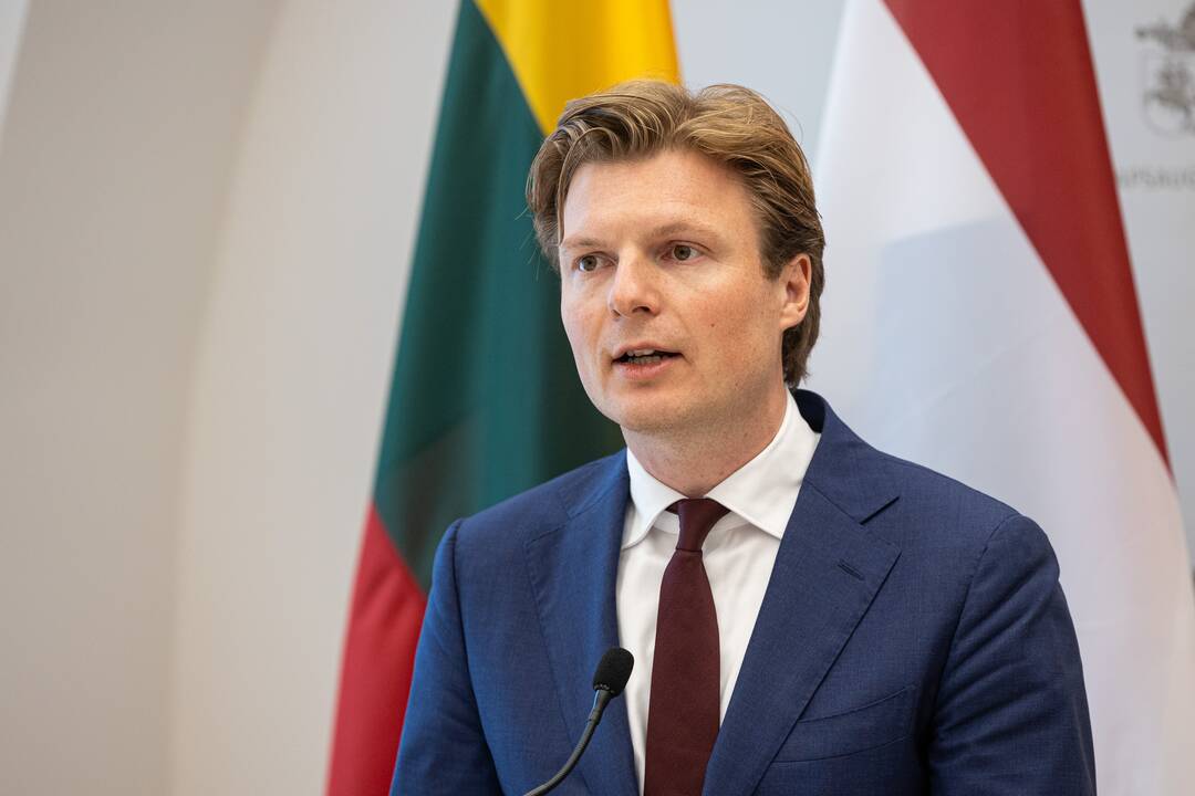 Nyderlandų gynybos ministro vizitas Lietuvoje