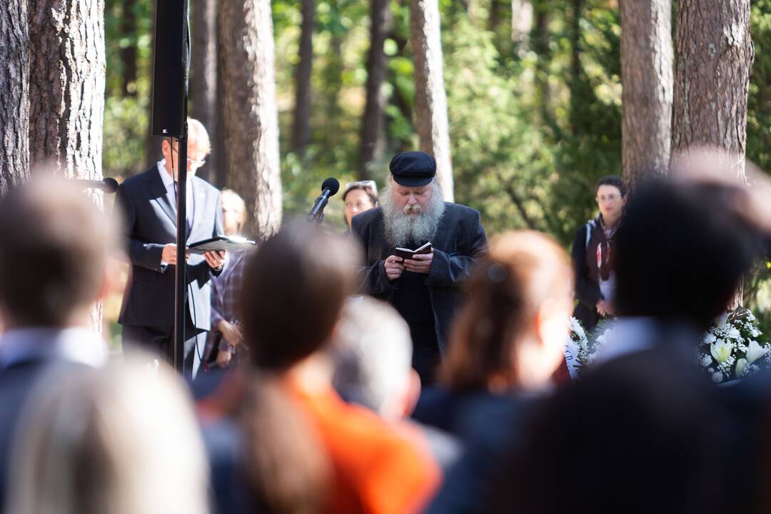 Vilniuje pagerbtas Lietuvos žydų genocido aukų atminimas