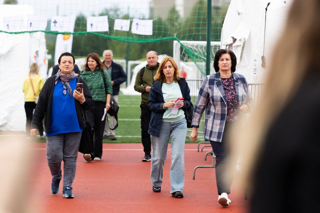 Pratybų „Vyčio skliautas 2024“ spaudos konferencija