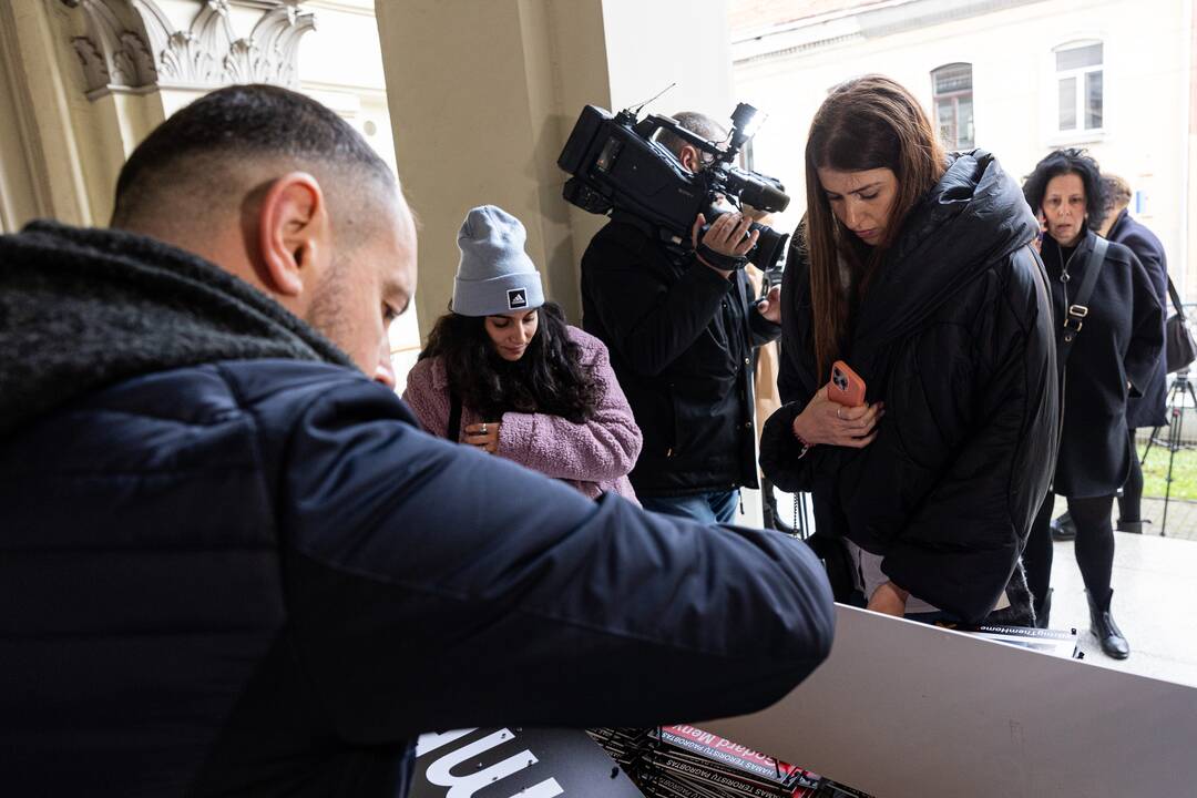 Vilniaus choralinėje sinagogoje paminėtos „Hamas“ išpuolio Izraelyje metinės