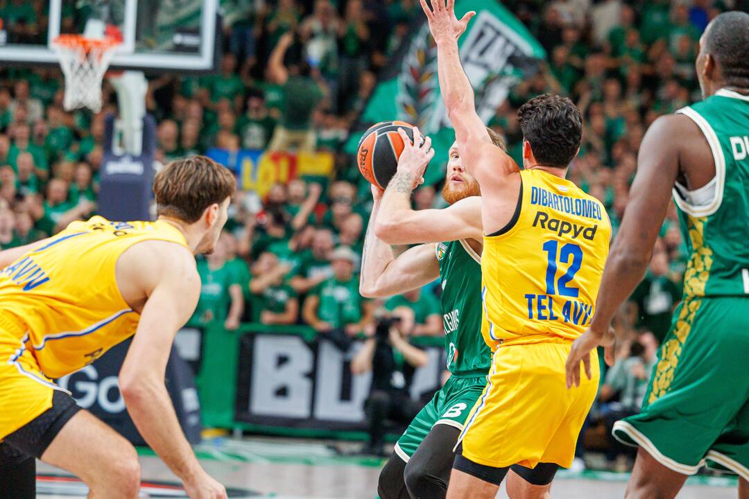Eurolyga: Kauno „Žalgiris“ – Tel Avivo „Maccabi“ (78:63)