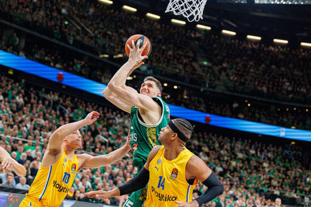 Eurolyga: Kauno „Žalgiris“ – Tel Avivo „Maccabi“ (78:63)