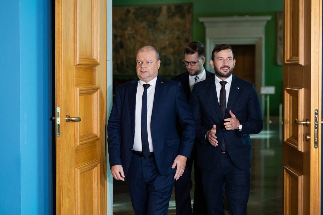 Po Seimo rinkimų: demokratų sąjungos „Vardan Lietuvos“ spaudos konferencija