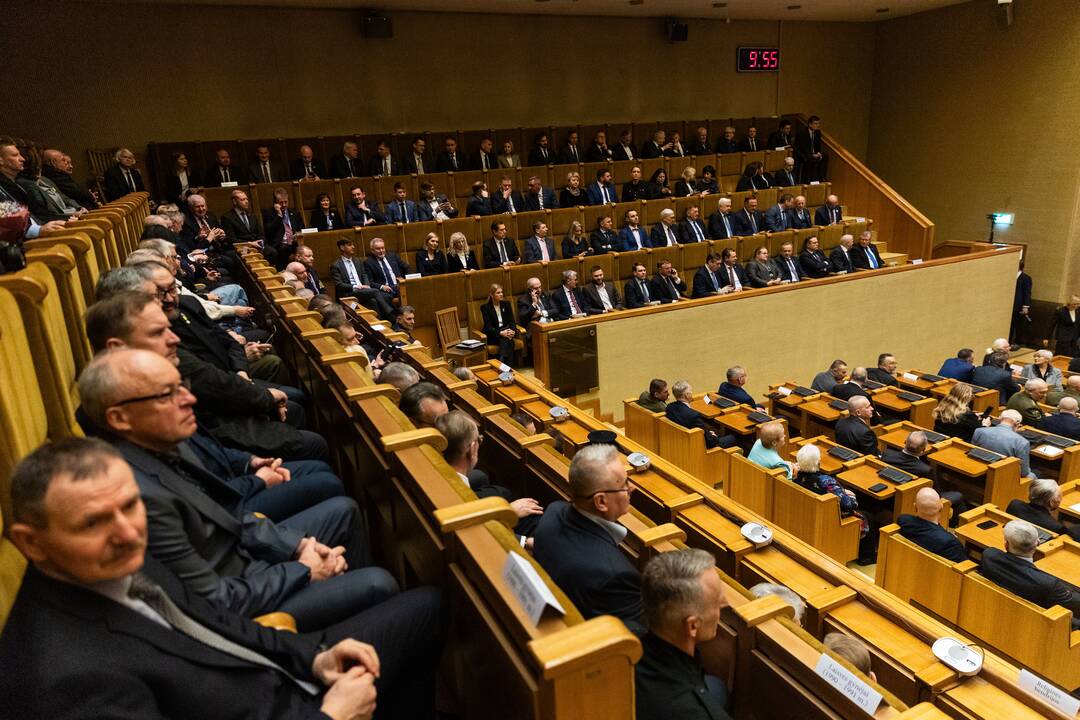 Laisvės gynėjų dienos minėjimas Seime