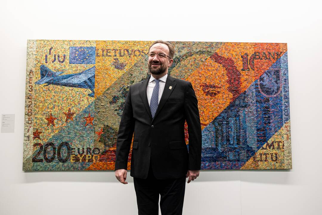 Parodos „Atsivėrimai. Iš Lietuvos banko dailės rinkinio“ pristatymas