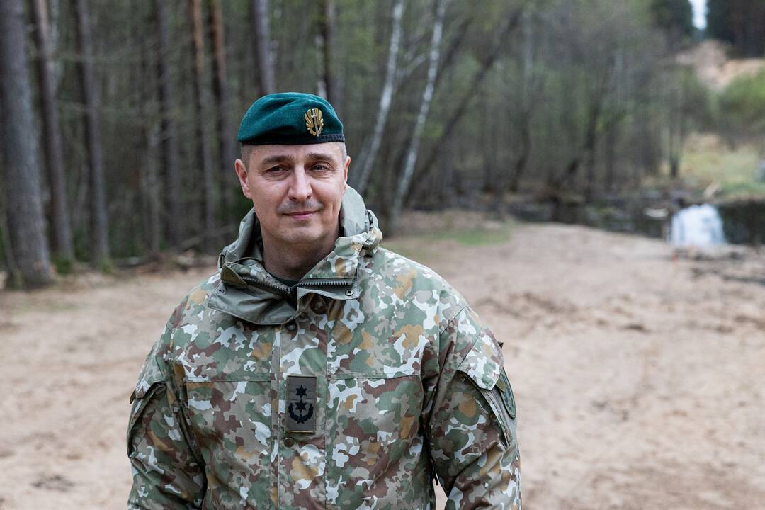 JAV karių žūties vietos incidento padarinių likvidavimo darbų pristatymas