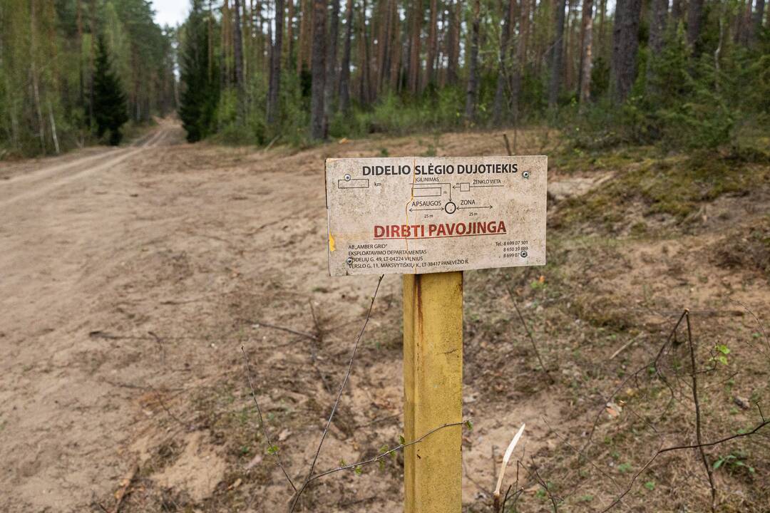 JAV karių žūties vietos incidento padarinių likvidavimo darbų pristatymas