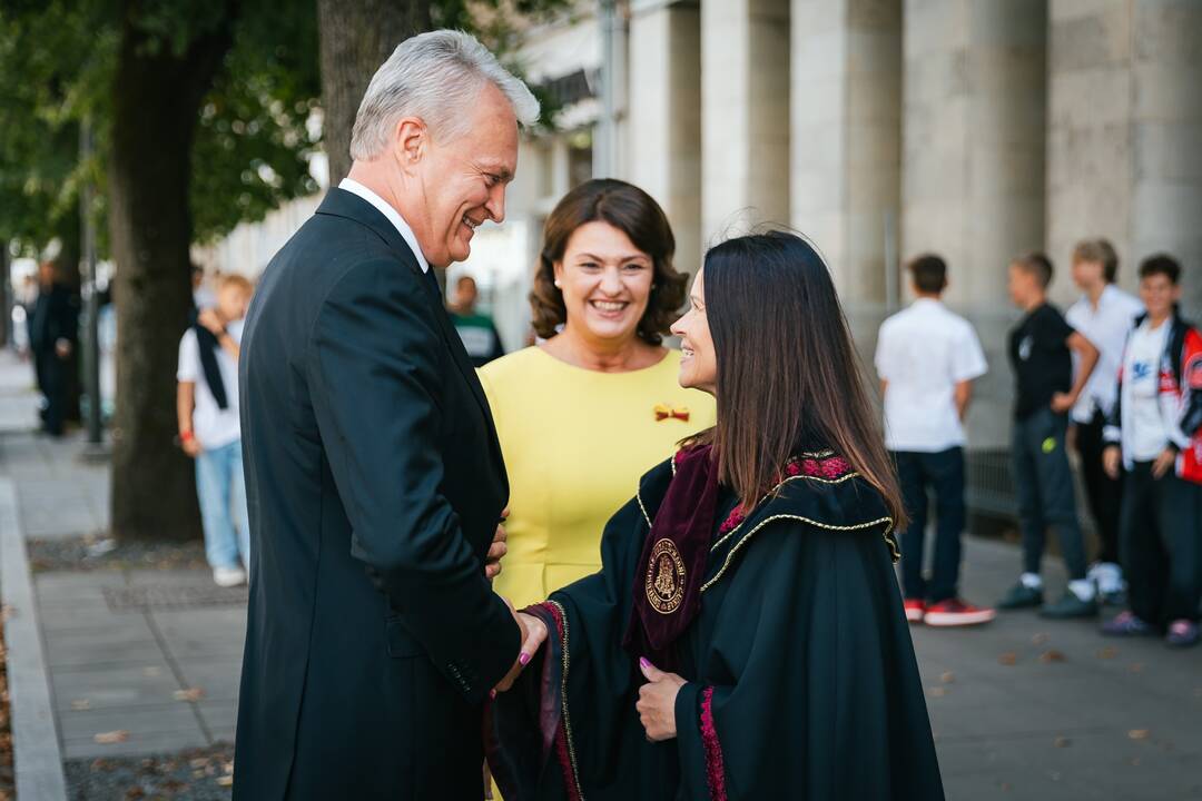 Prezidentas dalyvavo Kauno universitetų mokslo metų pradžios šventėje