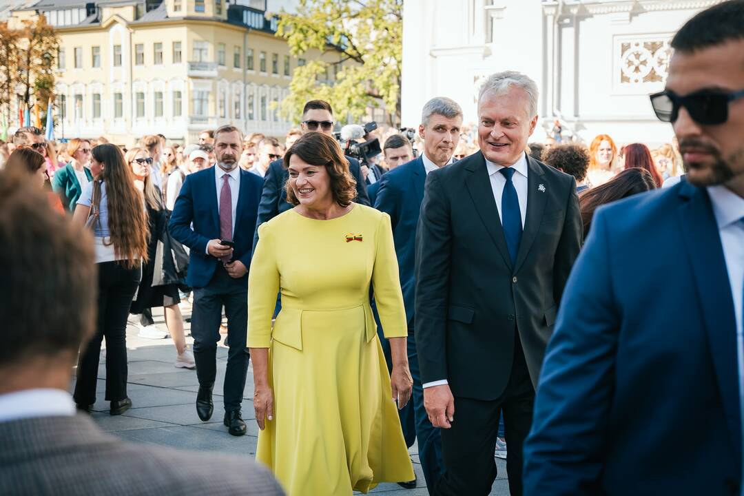 Prezidentas dalyvavo Kauno universitetų mokslo metų pradžios šventėje