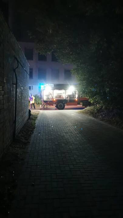 Į Vilijampolės skalbyklą skubėjo ugniagesiai