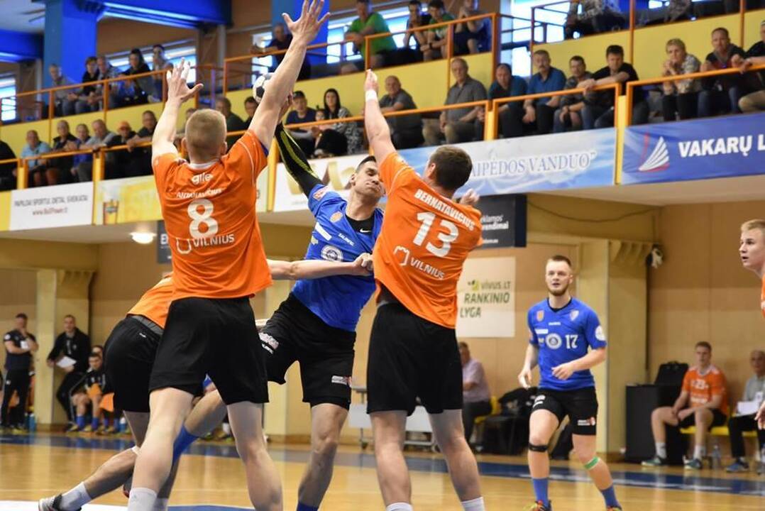 Klaipėdos „Dragūnas“ pergale pradėjo Lietuvos rankinio lygos finalą