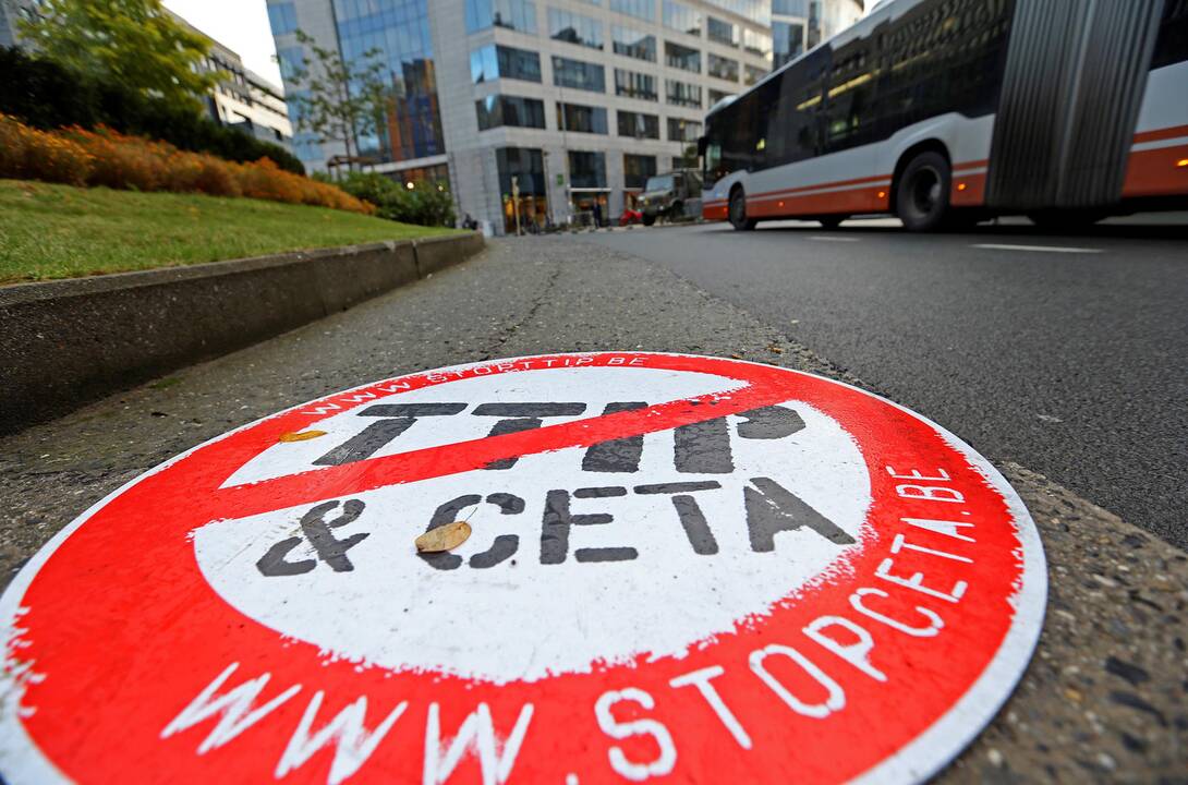 Belgija atmeta ES ultimatumą dėl CETA