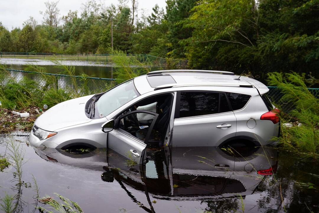 Katastrofiški potvyniai JAV pietryčiuose