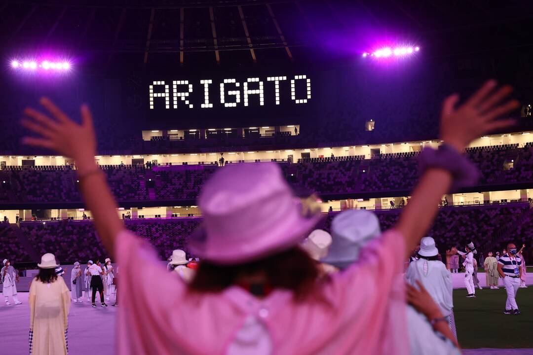 Tokijo olimpinių žaidynių uždarymo ceremonija