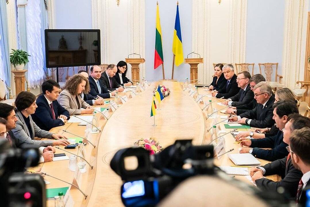 Viktoras Pranckietis ir Dmytro Razumkovas
