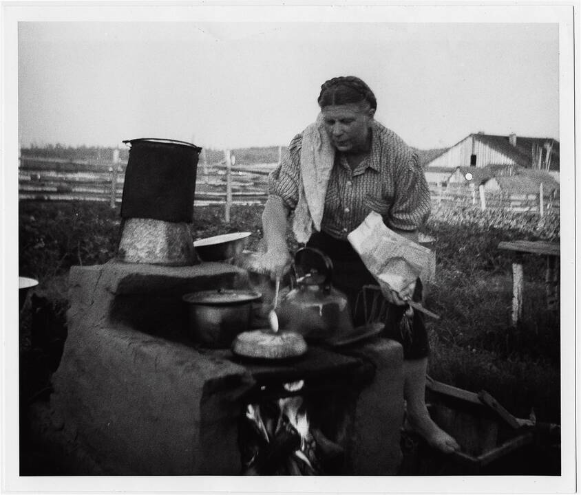 Daursko rajonas, Krasnojarsko kraštas, apie 1956 m.