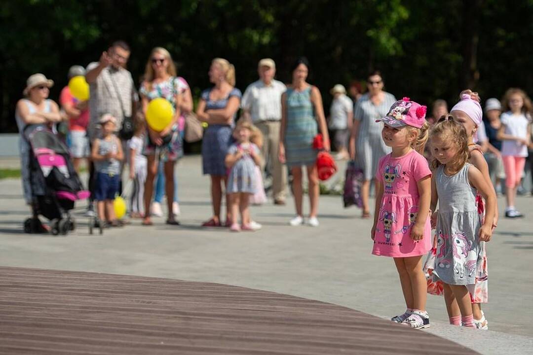 Atnaujinto Draugystės parko atidarymas