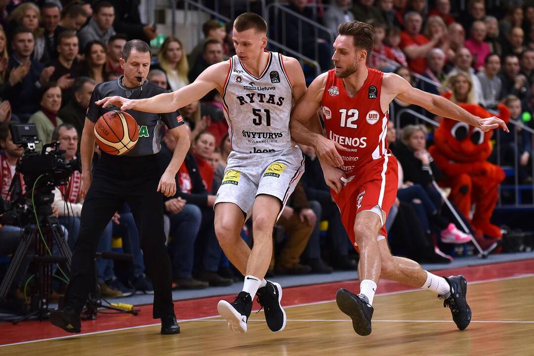 B. Crawfordas įspūdingai išplėšė „Juventus“ pergalę prieš „Rytą“