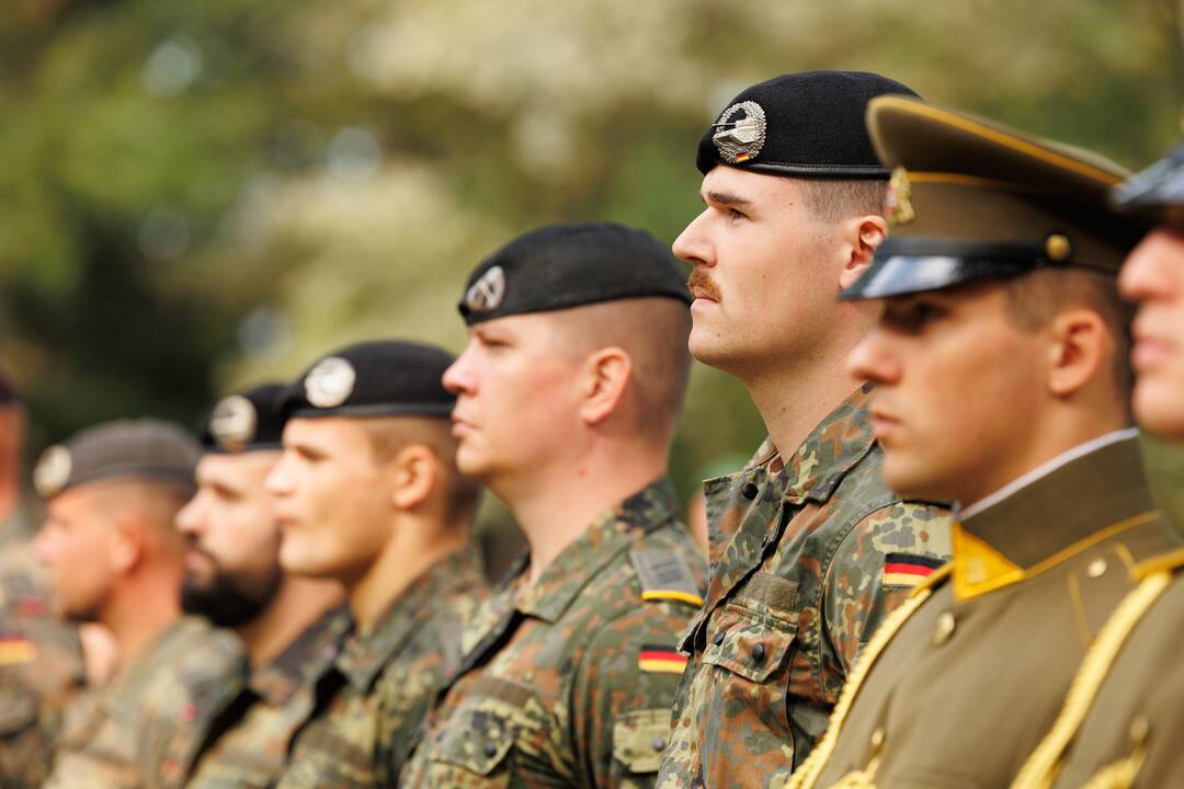 Kauno karių kapinėse perlaidoti vokiečių kariai