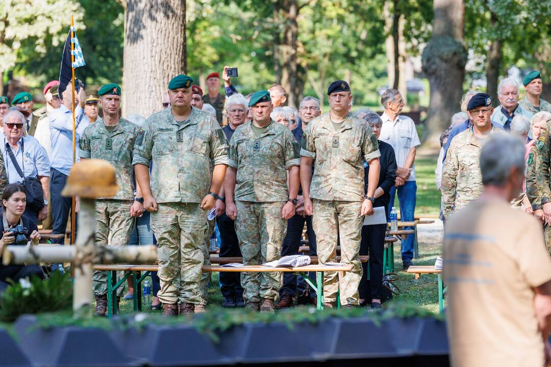 Kauno karių kapinėse perlaidoti vokiečių kariai