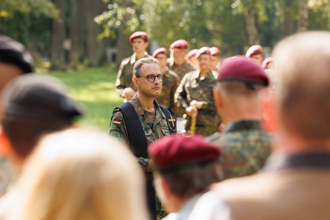 Kauno karių kapinėse perlaidoti vokiečių kariai