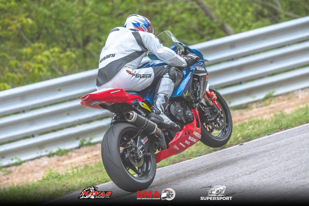 Motociklų žiedinių lenktynių varžybos Kačerginėje