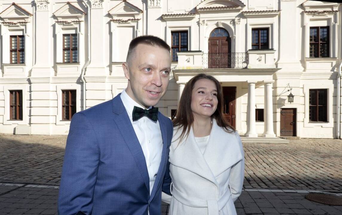 Paulius Motiejūnas ir Karolina Sklenytė